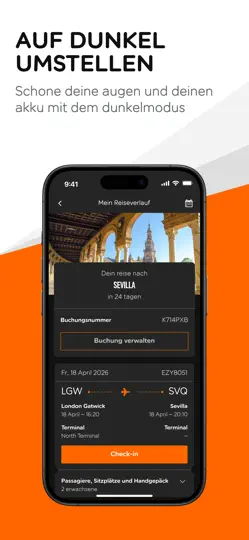 Screenshot von EasyJet: Travel App auf dem iPhone 5