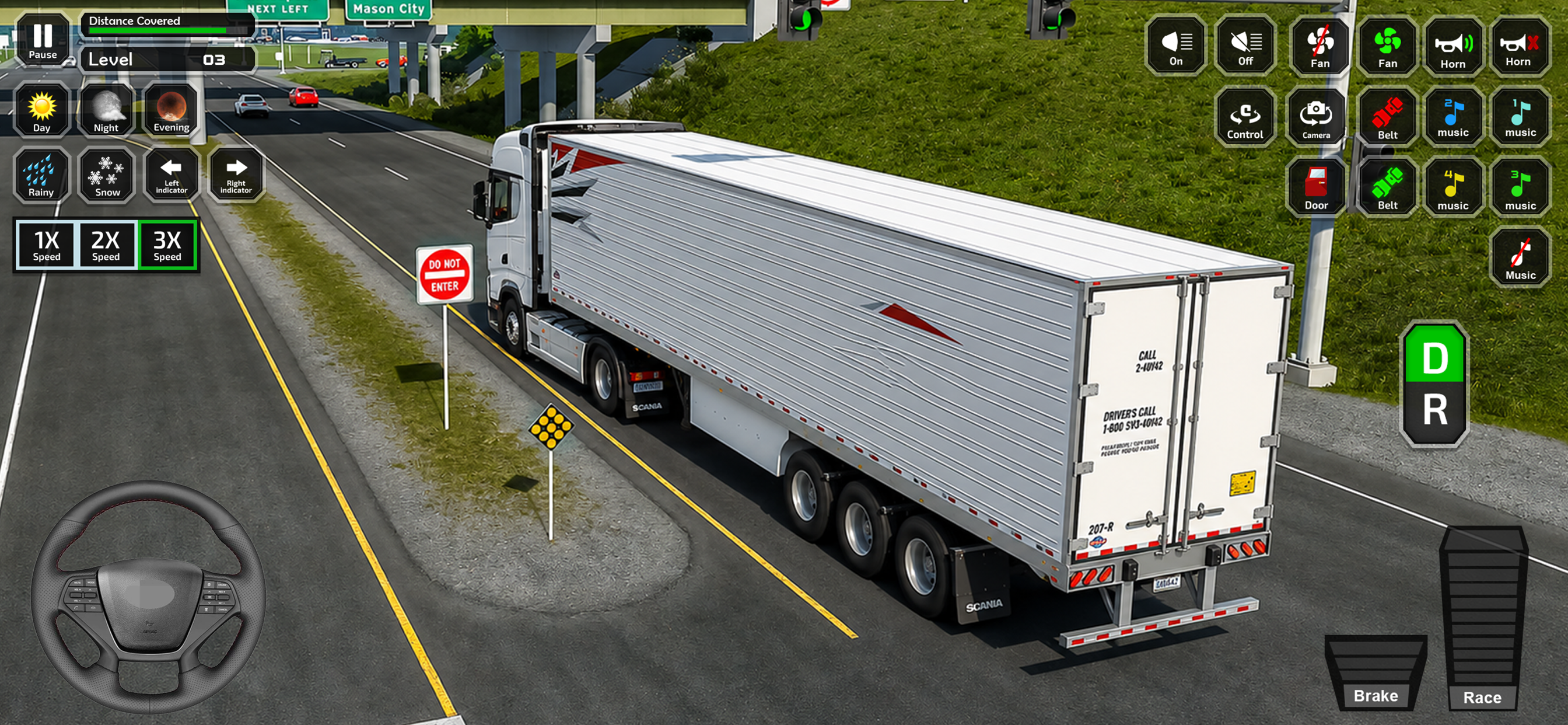 Us Truck Simulation Game 3D