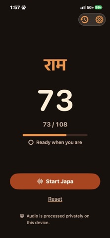 Ram Japa Counter Screenshot 1 of 1