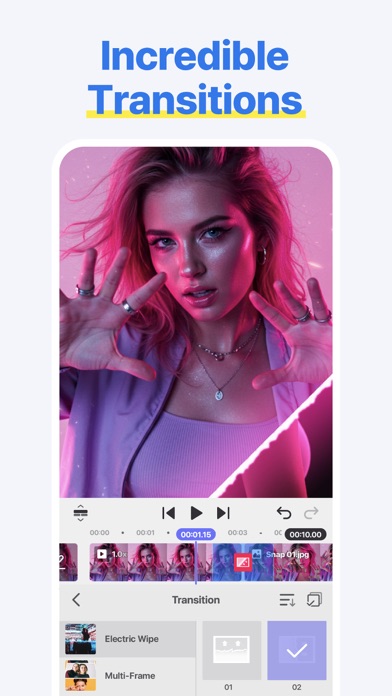 Spring - Video Editor iPhone screenshot 6 - Photo & Video app