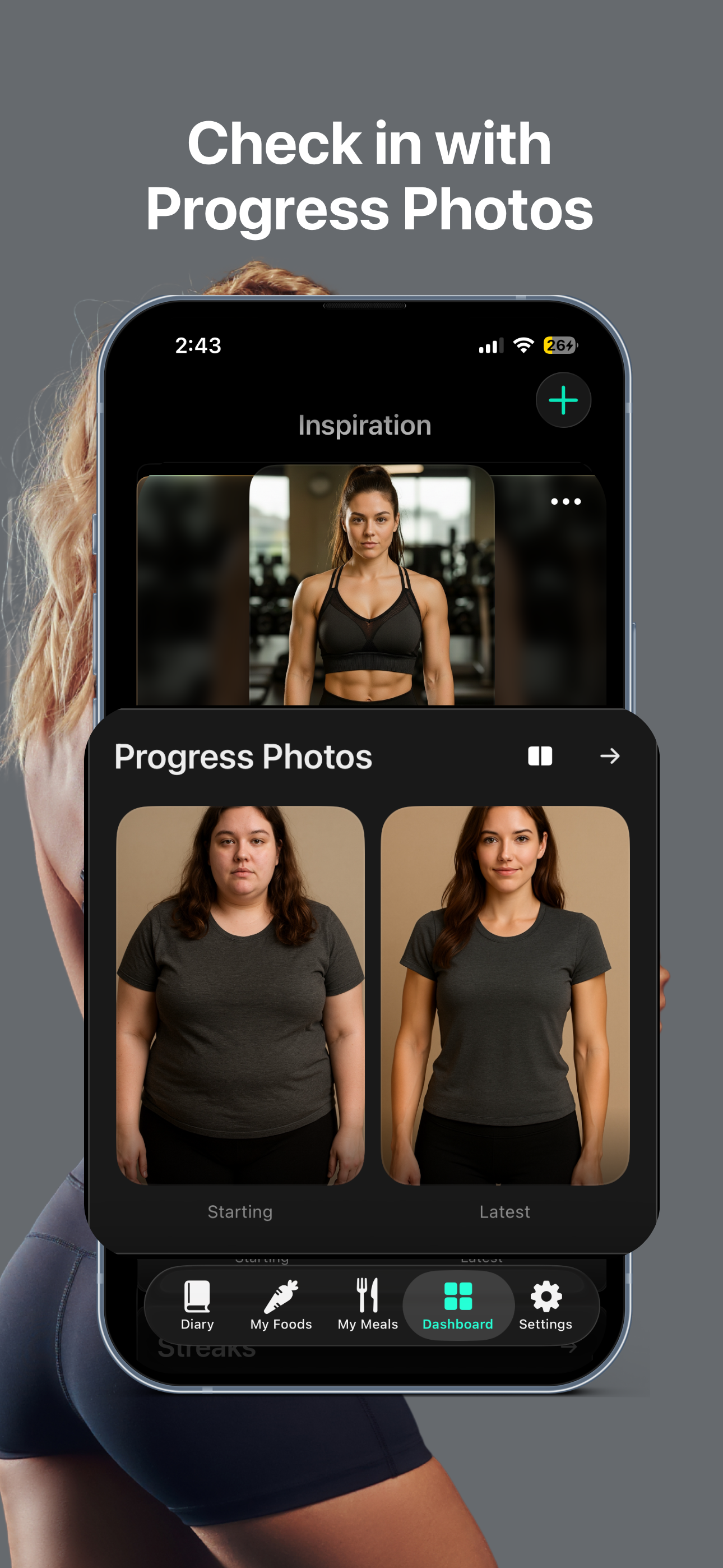 Diet Dashboard Calorie Tracker