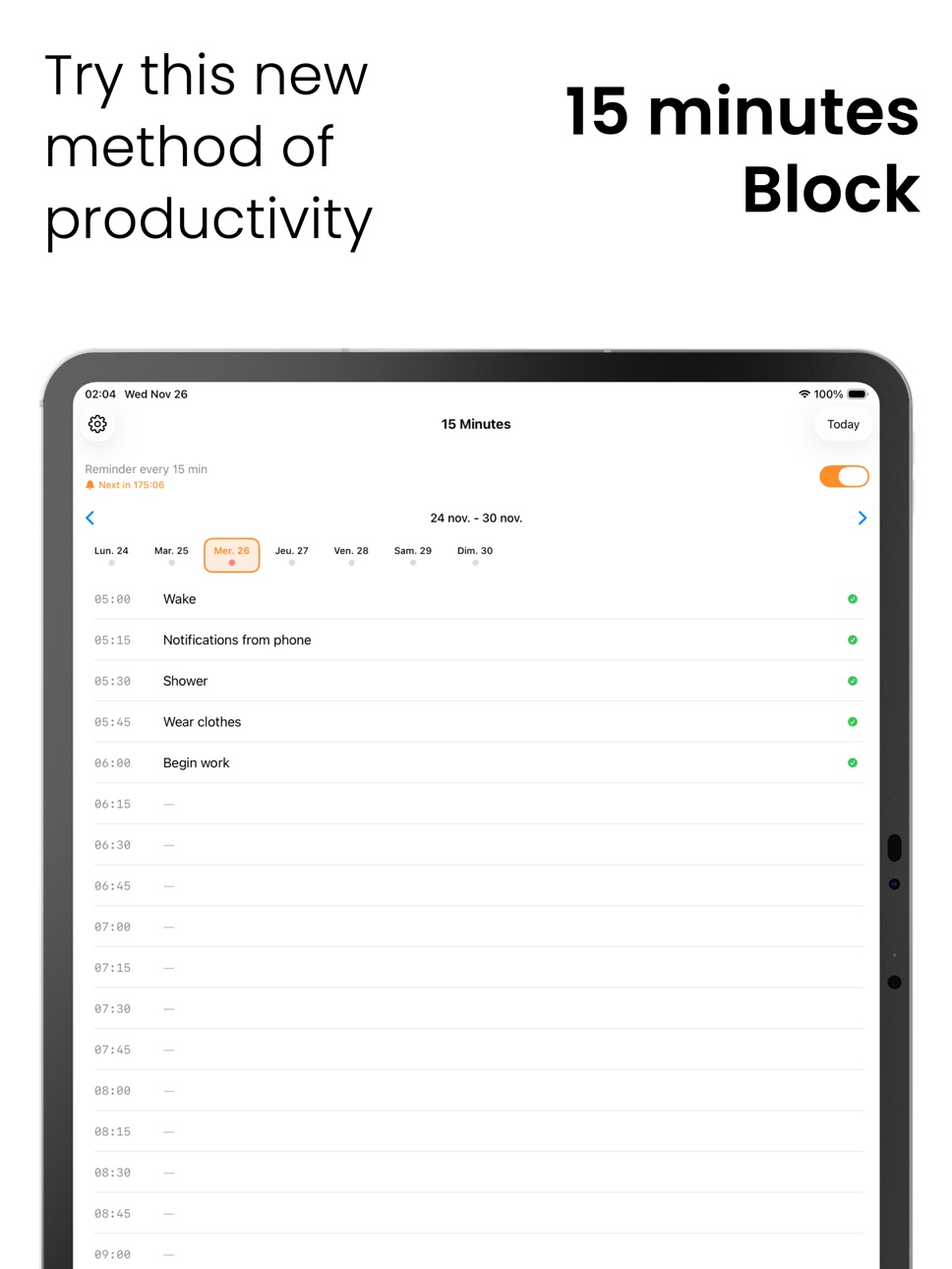 iPad screenshot