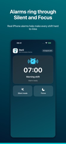 Dorii: Shift Schedule Alarms Screenshot 3 of 5