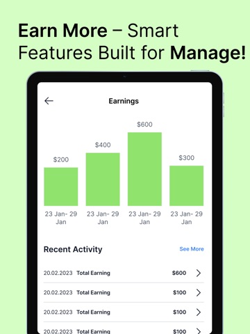 Enatega Mulitvendor Rider iPad screenshot