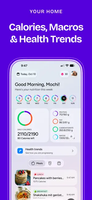 Macros AI Free Calorie Tracker screenshot 2