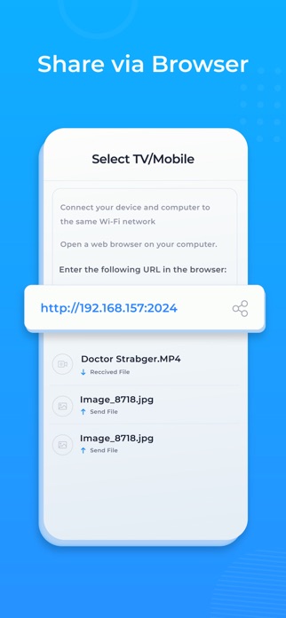 Send files to Android TV Screenshot 6 of 6