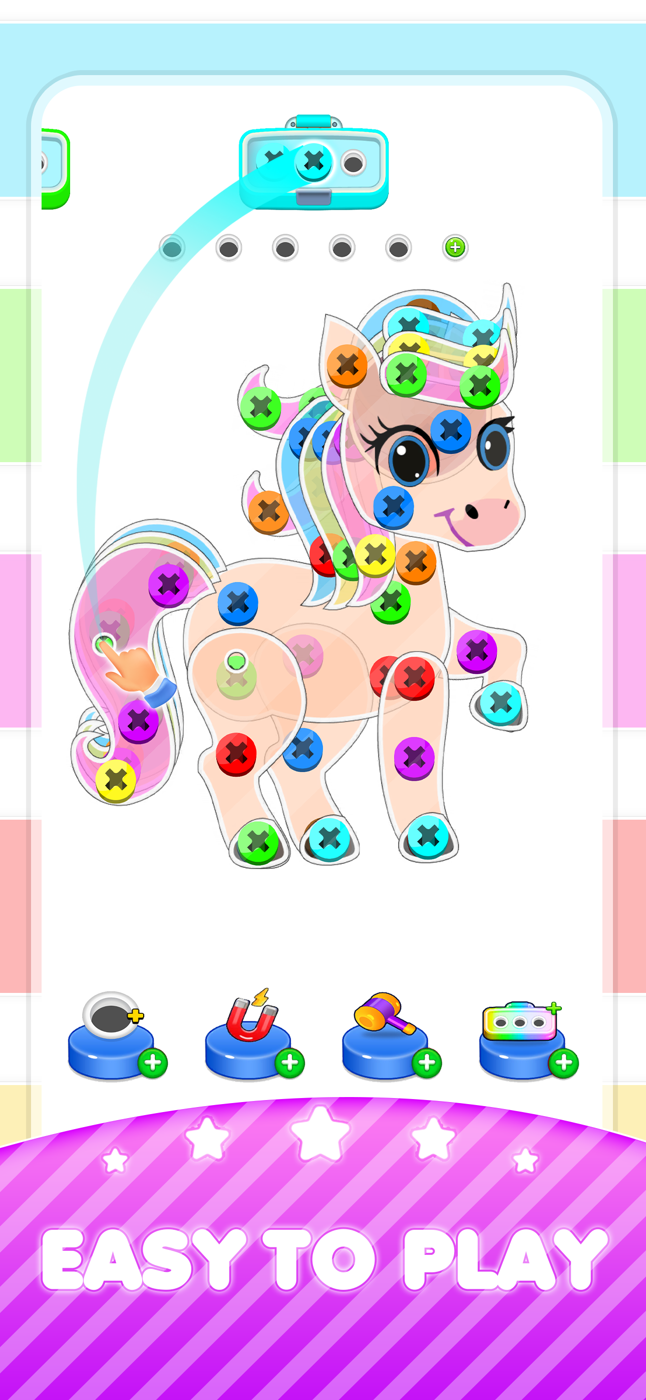 Screw Pin: Nuts Jam Puzzle