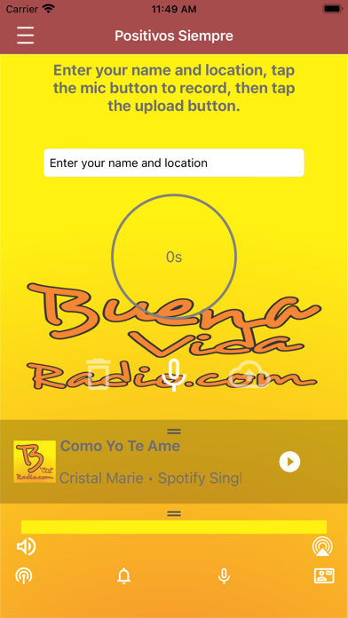Buena Vida Radio Screenshot