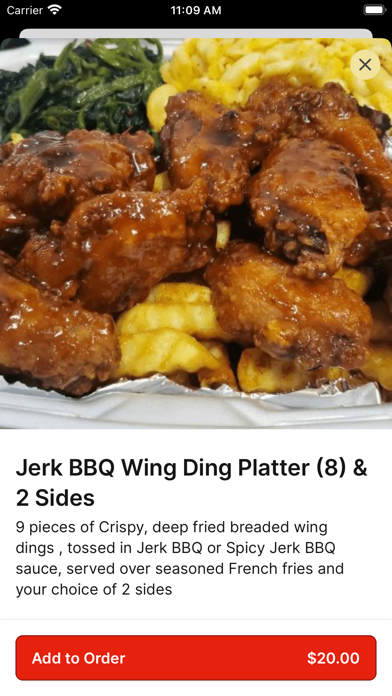 Lagos Island Grille To Go iPhone screenshot 4 - Food & Drink app