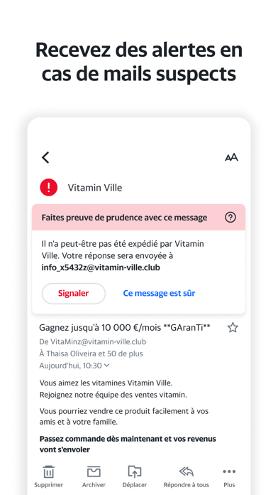 Screenshot #3 pour Yahoo Mail : votre boîte email
