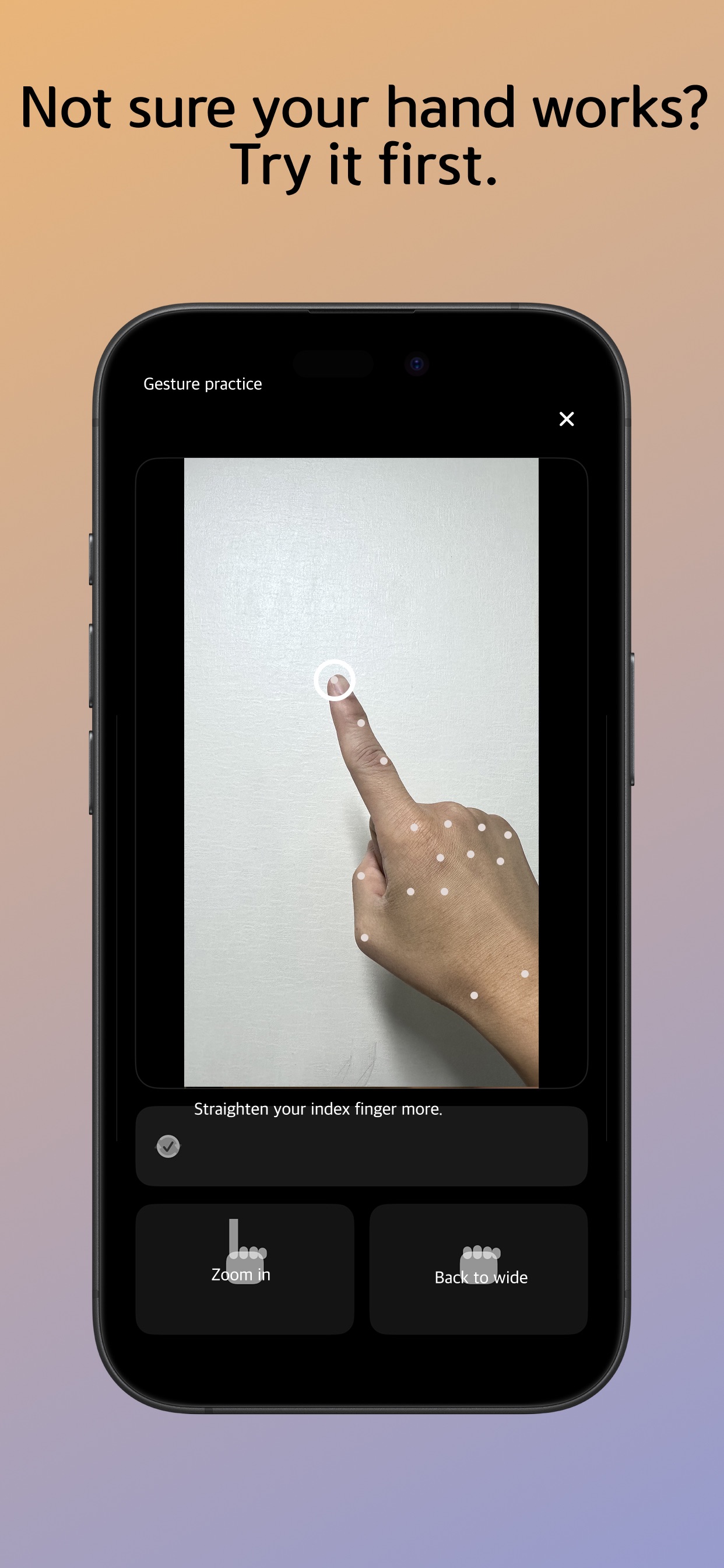 Screenshot 3 of Handzoom – Solo Camera
