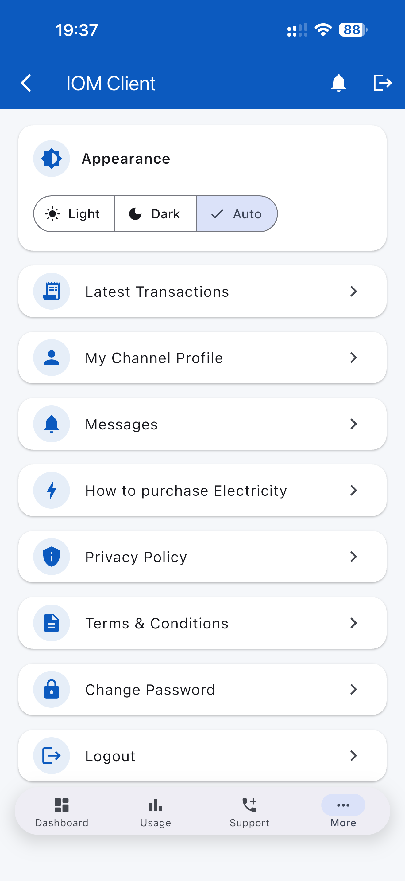 IOM Client screenshot 9