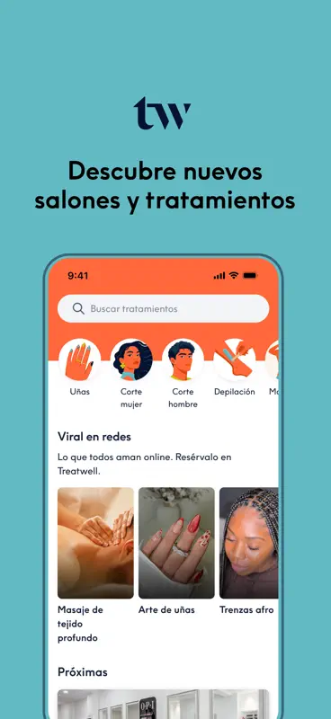 Treatwell: Reserva tus citas screenshot 1 of 5
