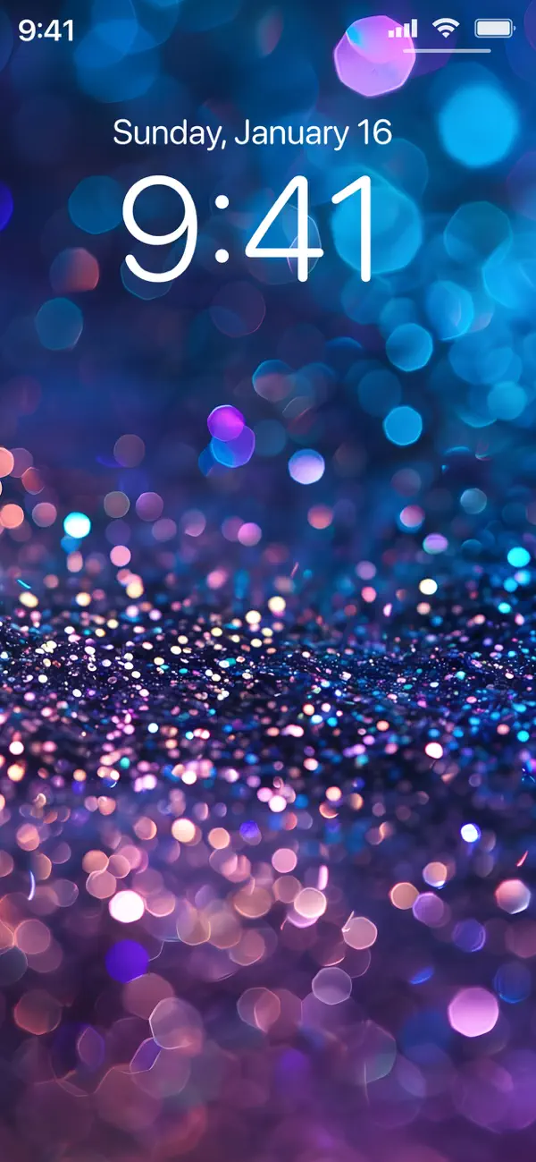 Screenshot #1 pour Glitter Wallpapers 4K