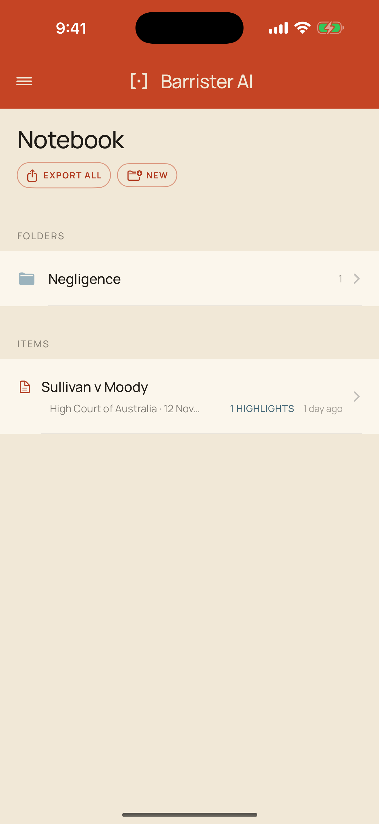 Barrister AI screenshot 3