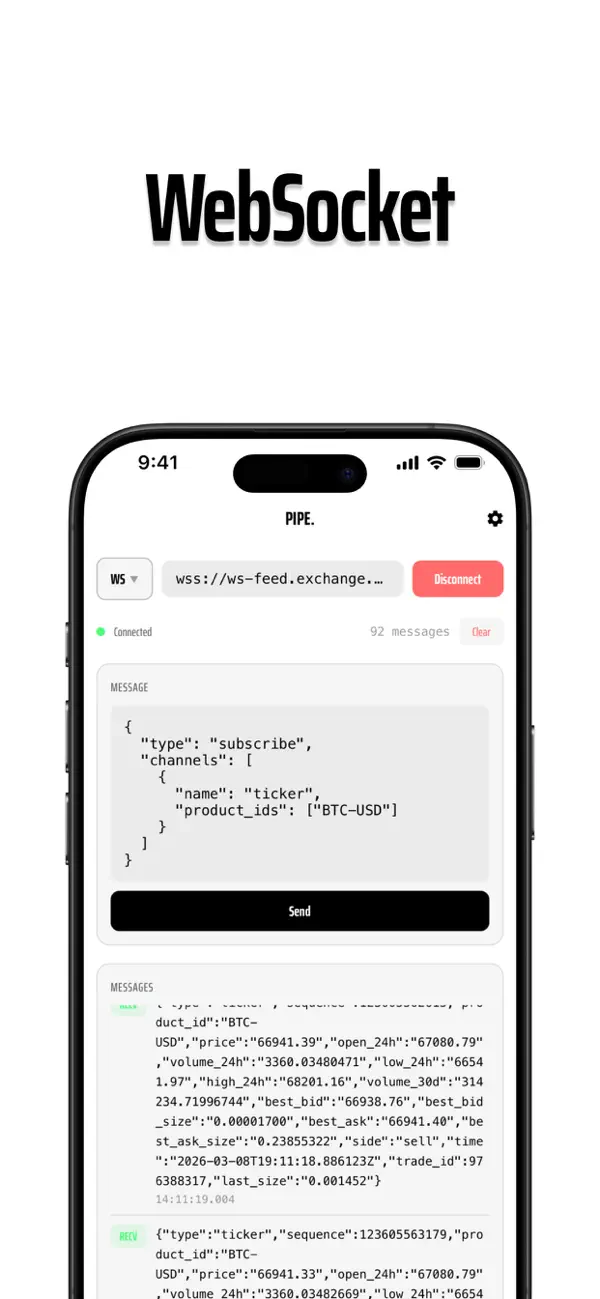 #2. PIPE: API Testing Tool (iOS) 作者: Kubicle LLC