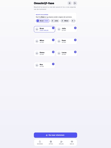 MeneerWit iPad screenshot