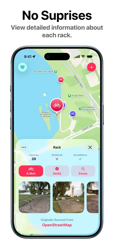 Racks: Find Bike Parking screenshot 2