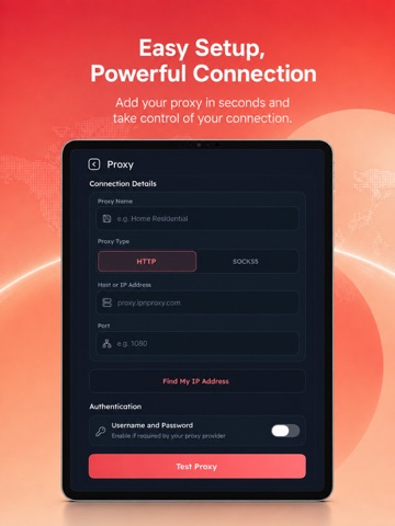 IPNVPN: Fast & Private VPN iPad screenshot