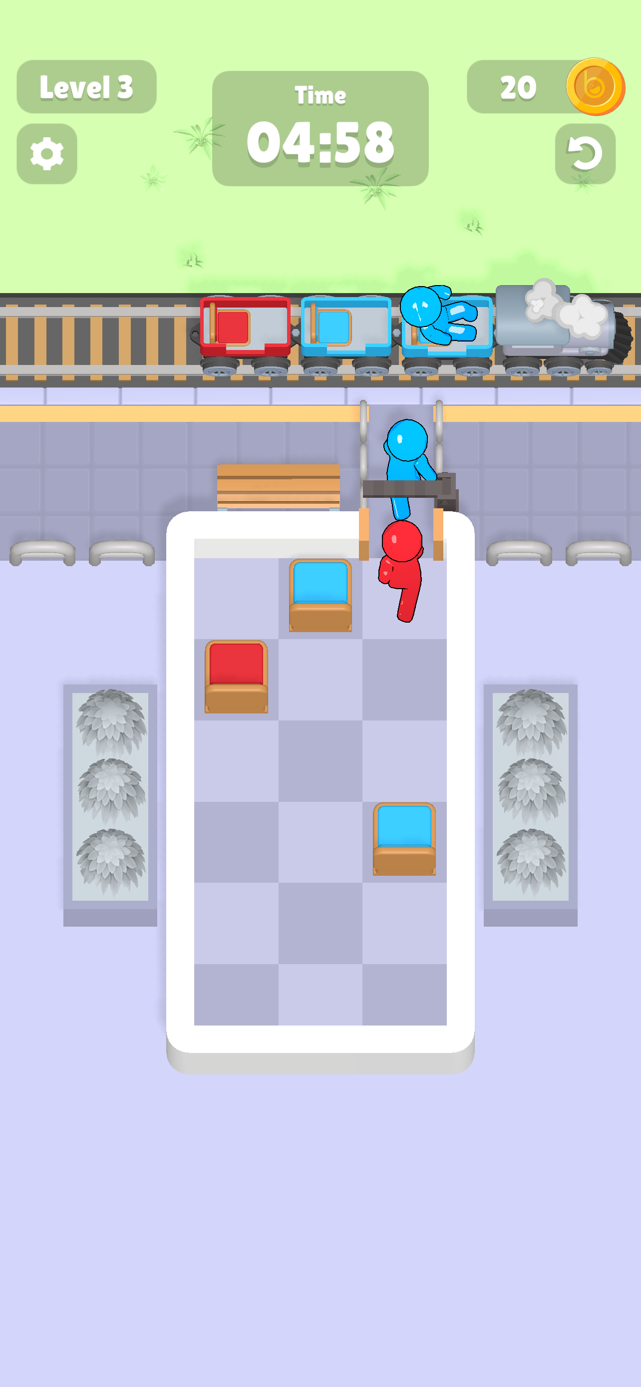 Railroad Rush Puzzle