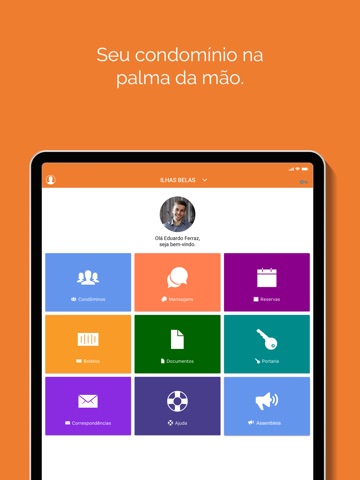 Opção Condomínios Adm iPad screenshot