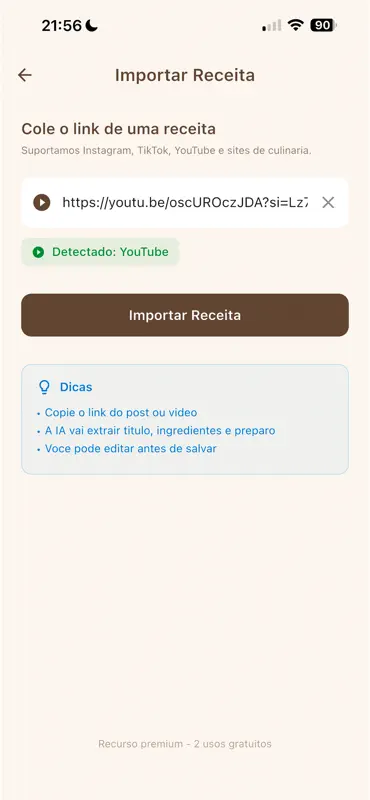 Caderninho de Receitas screenshot 3 of 6