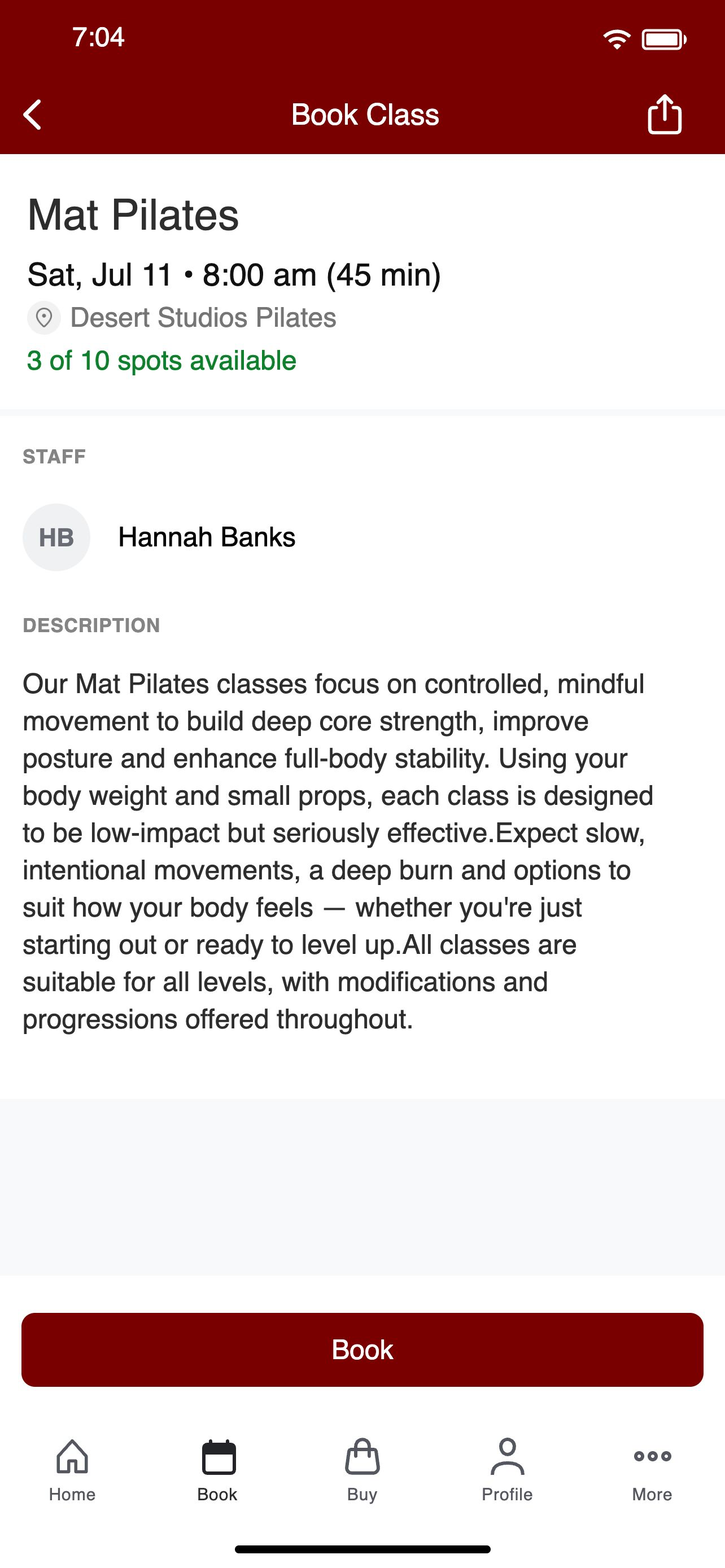 Desert Studios Pilates screenshot 3