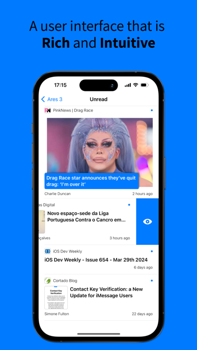 Ares 3 - RSS Reader Screenshot 2 - AppWisp.com Ares 3 - RSS Reader Screenshot 2 - AppWisp.com