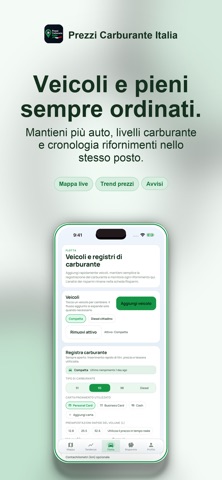 Prezzi Carburante Italia iPhone screenshot