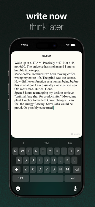 freewrite. Screenshot 2 of 4
