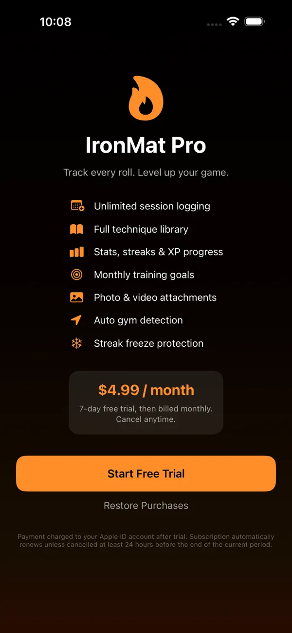 #5. IronMat (iOS) di: Bryan Elliott