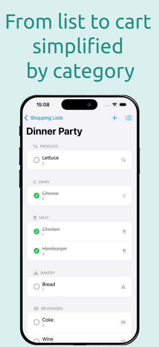 Grocery List - Pantry Screenshot 3 of 3