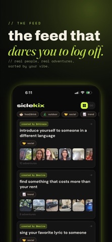 Sidekix iPhone screenshot