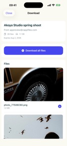 ZappFiles: Send Large Files screenshot