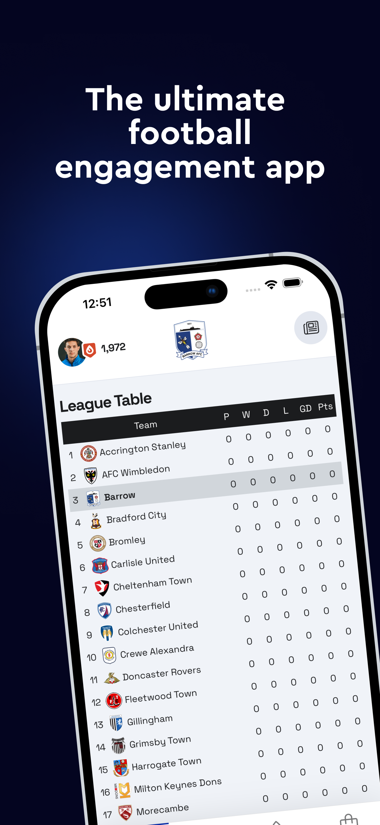 Barrow A.F.C screenshot 6