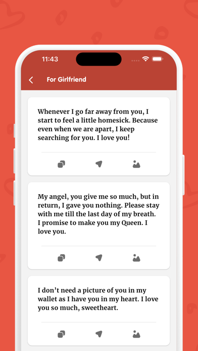 Frases de Amor Emocionantes Screenshot
