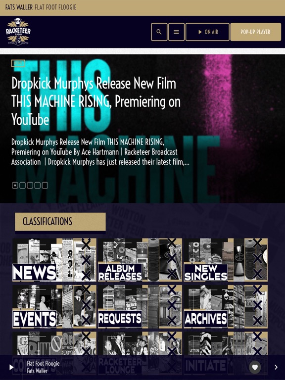 Screenshot #5 pour RBA Racketeer Radio KFQX