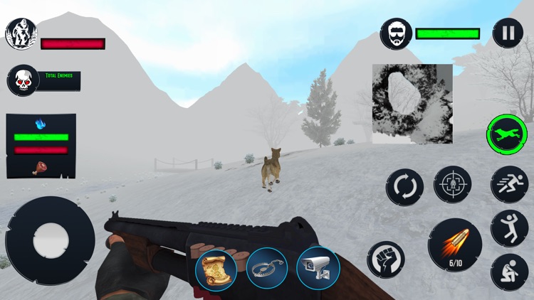Yeti Monster: Bigfoot Hunting screenshot-3