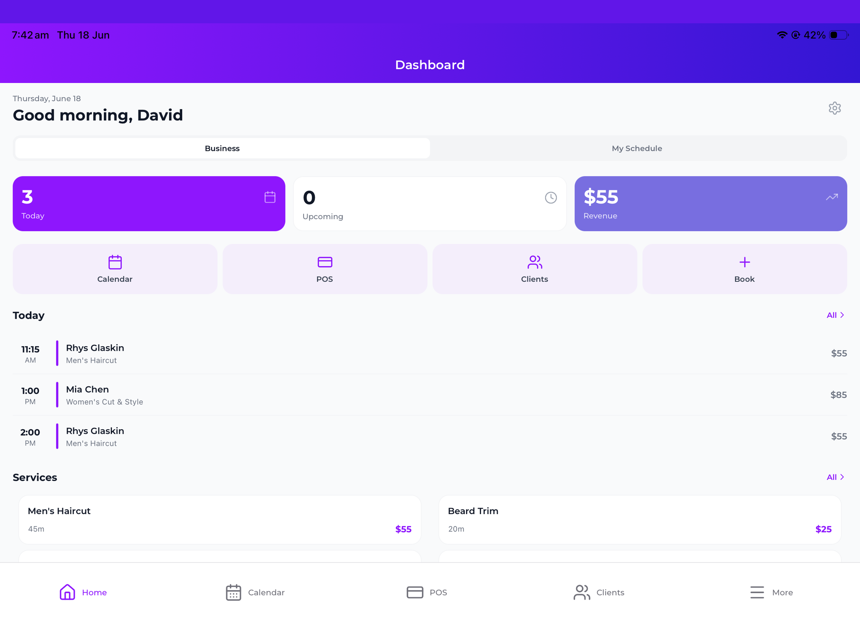 Ombra Business screenshot 8