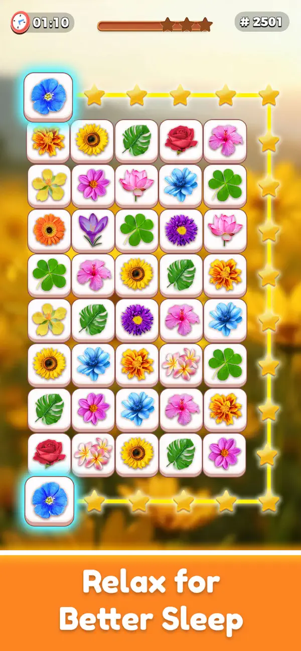 Screenshot #2 pour Fleur Zen - Match Puzzle