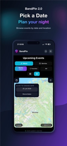 BandPin screenshot