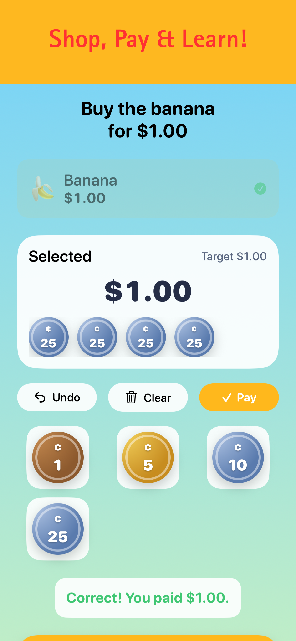 Money Learning Hero screenshot 4