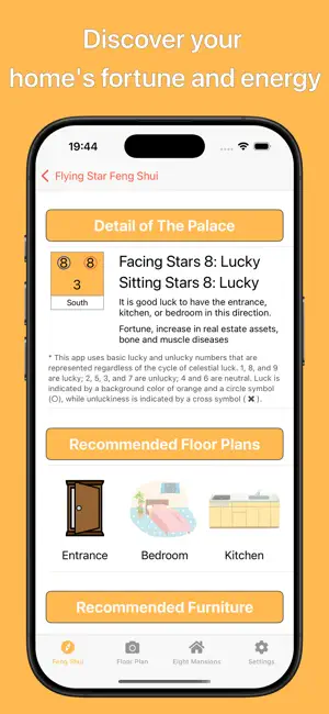 Flying Star Feng Shui Chart screenshot 3