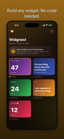 Widgnest: Widget Maker & Lock screenshot