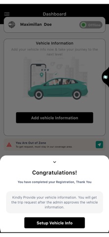 CityMovers Driver Screenshot 1 of 5