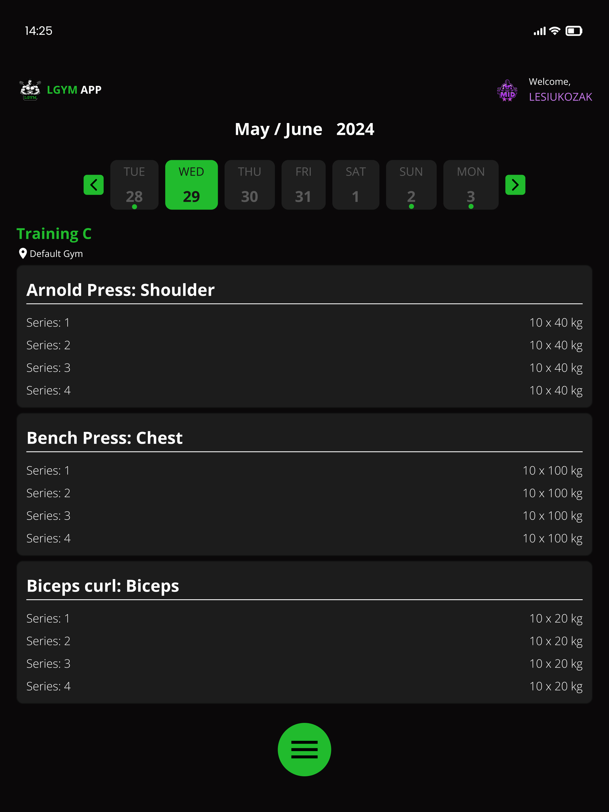 LGYM-APP screenshot 15