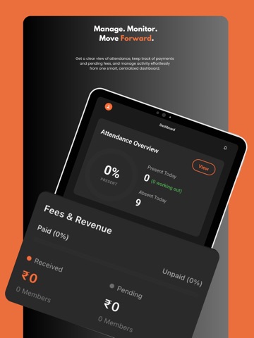 Organised Gym iPad screenshot