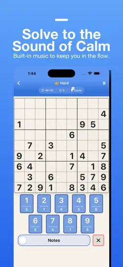 Captura de pantalla de Sudoku For Pros en iPhone 4