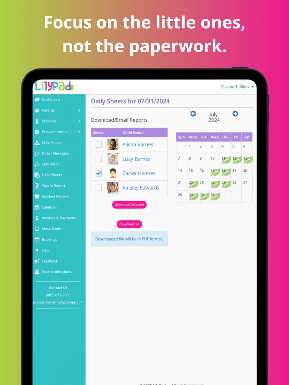 iPad screenshot