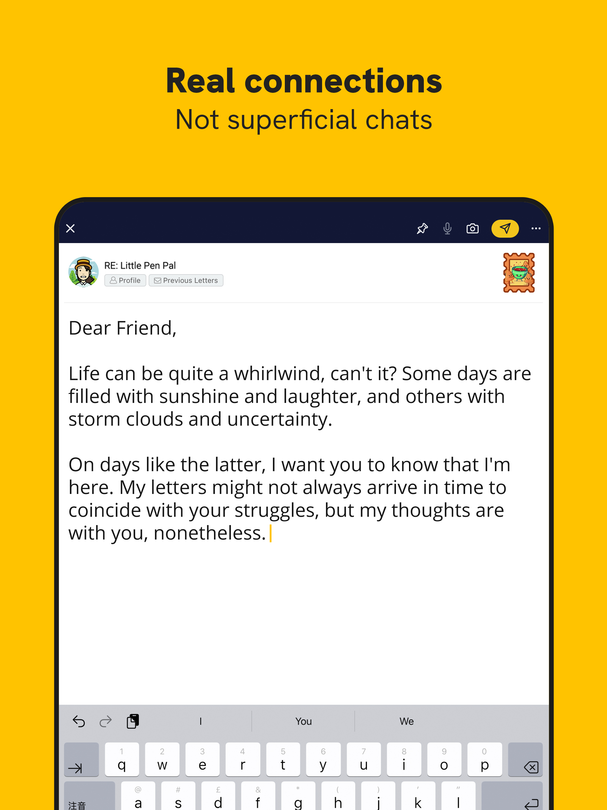 Slowly: Make Global Friends